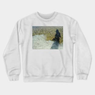 Self-portrait in Seawater and Clay Crewneck Sweatshirt